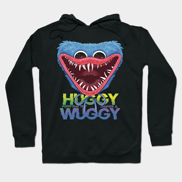 HUGGY WUGGY CAT NAP POPPYPLAY TIME 3 Hoodie by Draw For Fun 